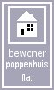 Bewohner des Puppenhausflats